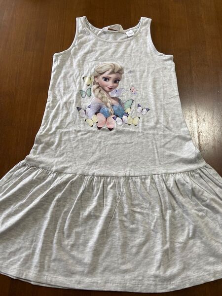 H&M アナ雪 ノースリーブワンピース 140サイズ タグ無し、新品、未使用