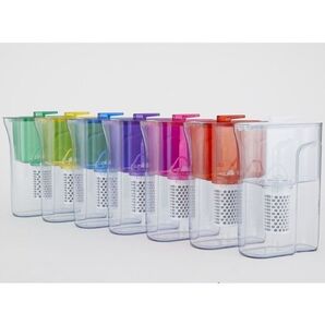 【正規品・ブルー】ガイアの水135 和蓮ポット 1L ポット型浄水 カートリッジ付き【P91】