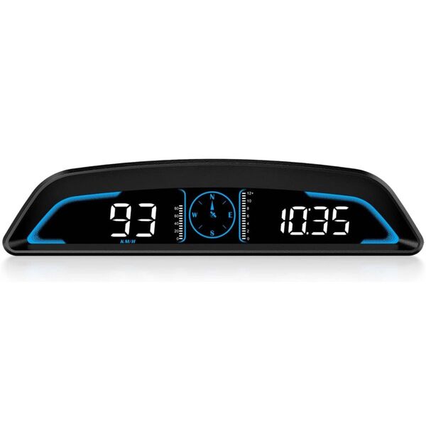 HUDヘッドアップディスプレイ GPSモード スピードメーター 追加メーター 時計 全車種対応 輝度自動調節 高品質 G3