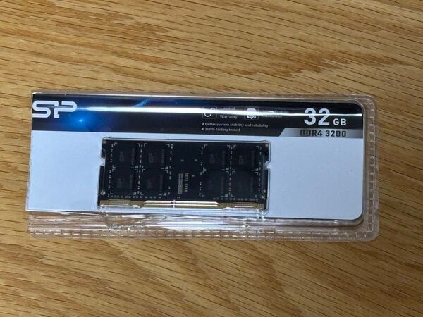 シリコンパワー ノートPC用メモリ DDR4-3200(PC4-25600) 32GB×1枚 260Pin 1.2V