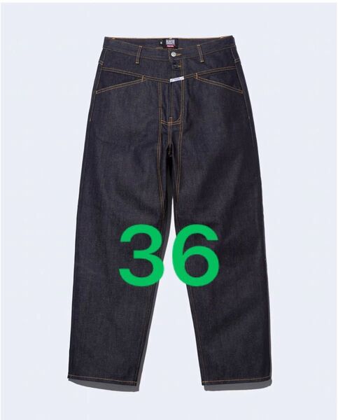 Supreme × Marith + Franois Girbaud X-Seam Baggy Jean Rigid 36