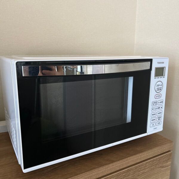 電子レンジ TOSHIBA ER-WS17(W) ホワイト 2022年製【美品】
