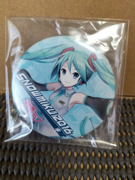 初音ミク 雪ミク 2016 SNOW MIKU 缶バッジ