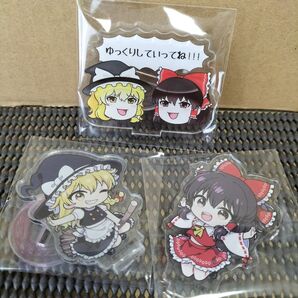 東方Project くアクリルスタンド セット 魔理沙 霊夢