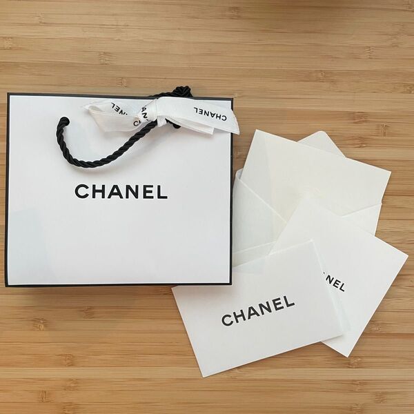 シャネル CHANEL ショップバッグ ショッパー メッセージカード 付き