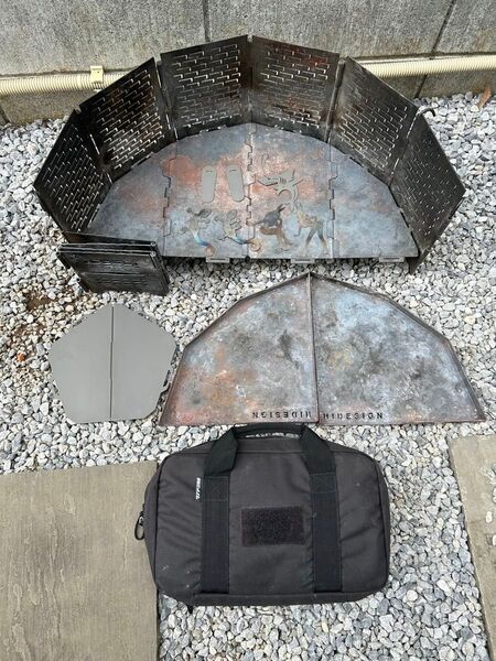 【完売品】サンゾー工務店 Rodan 半月セット 豪華カスタムパーツ・専用ケース