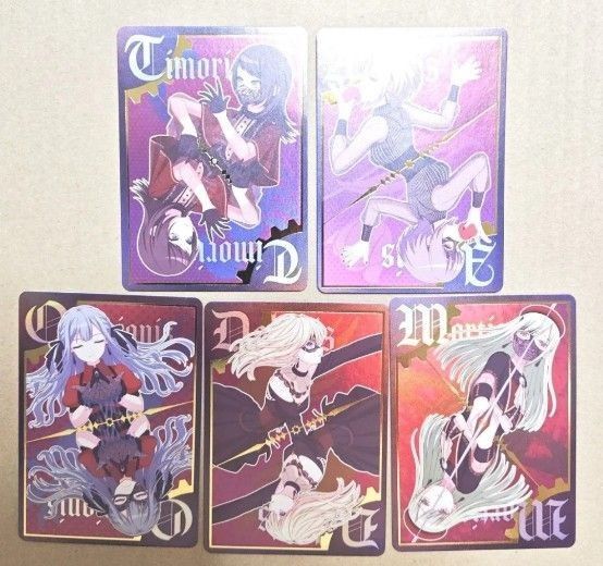 Ave Mujica KiLLKiSS 初回 特典 コンプリート カード 全5種