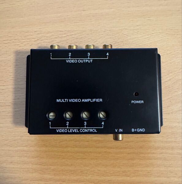 車用 車載 映像分配器 Multi VideoAmplifier