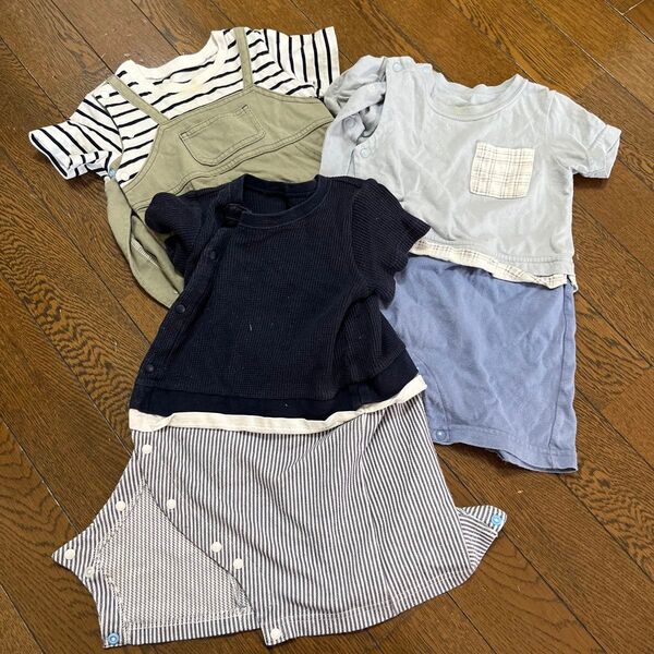 GU ベビー服 ロンパース 男の子 80サイズ