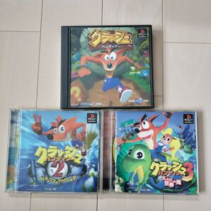 PS 「クラッシュバンディクー」3本セット