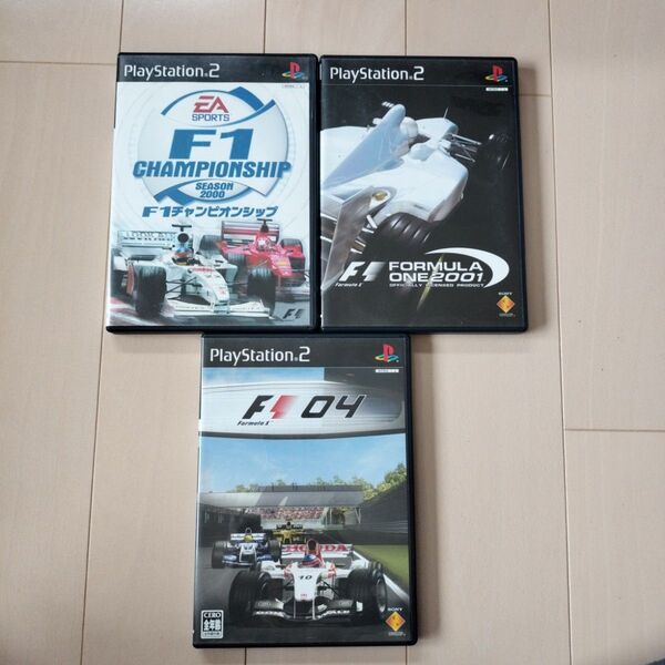 PS2「Formula One、F1」3本セット