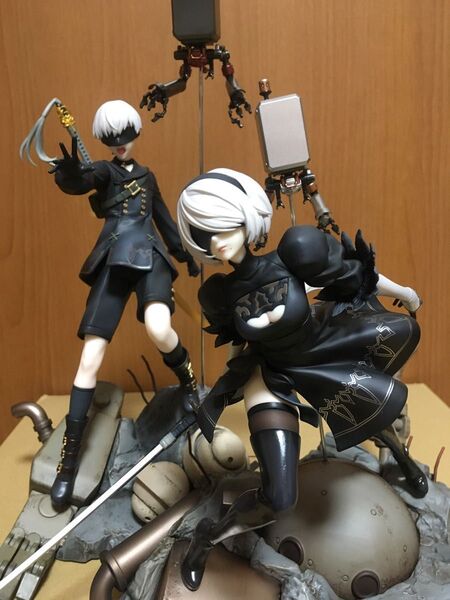 NieR:Automata Ver1.1a ニーア オートマタ 2B 9S 1/7 スケールフィギュア 豪華版