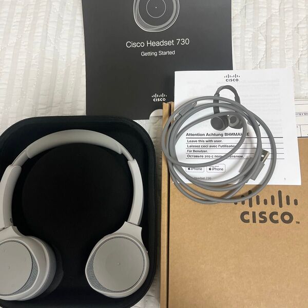 Cisco Headaet 730 HS-WL-730-BUNA-P ヘッドセット ワイヤレスヘッドホン