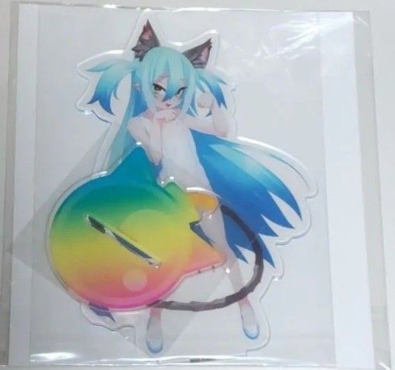 未開封 コナミプレミアムくじ ボンバーガール 記念くじ ブルーベリー アクリルスタンド
