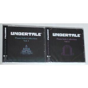 未開封新品 アンダーテール UNDERTALE ピアノソロコレクション Vol. 1 & 2 コンサート CD