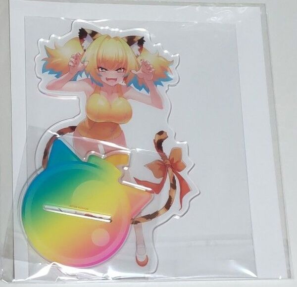 未開封 コナミプレミアムくじ ボンバーガール 記念くじ スク水にゃんこパイン アクリルスタンド