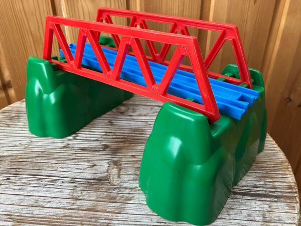 プラレール 橋脚 山型橋脚 鉄橋 レア 橋脚 情景 鉄橋 洗浄済み 廃盤品