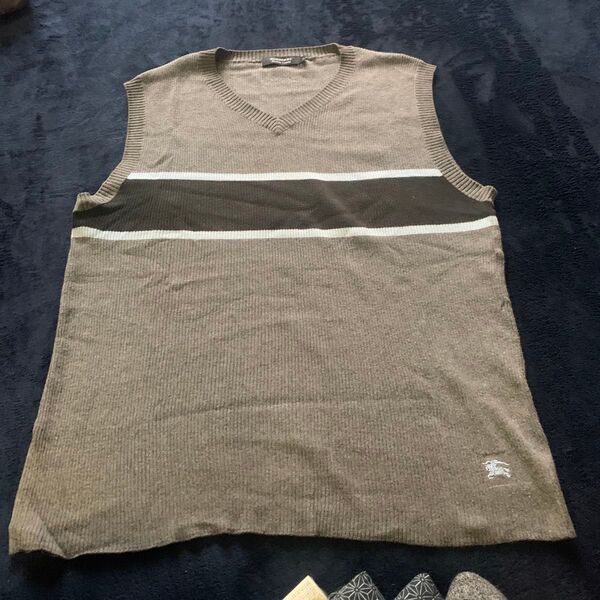 BURBERRY BLACK LABEL ニットベスト サイズ3