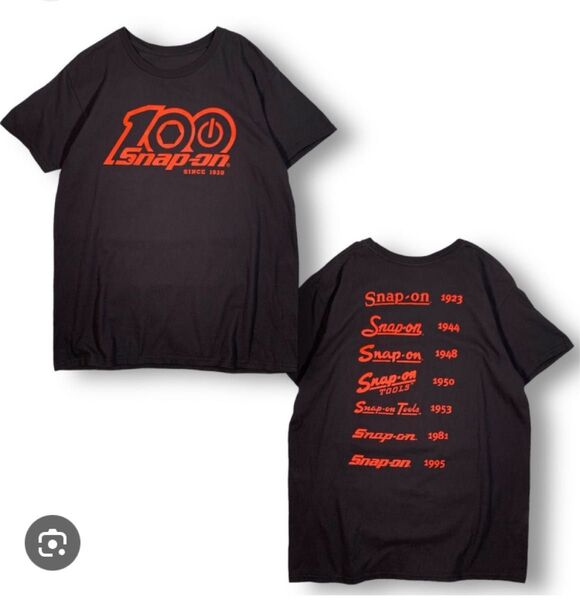 【新品Mサイズ】スナップオン100周年記念Tシャツ