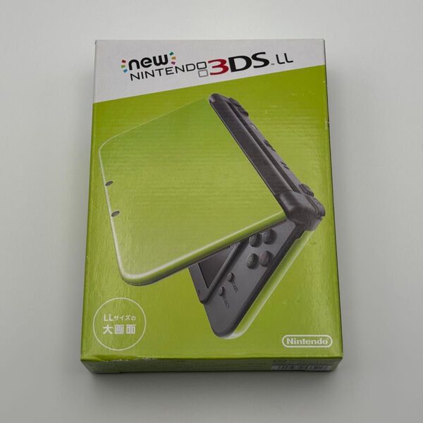【美品】Newニンテンドー3DS LL ライム×ブラック 箱付き