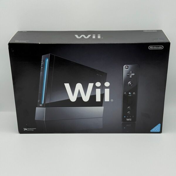 【新品未使用品】 Wii 本体 黒