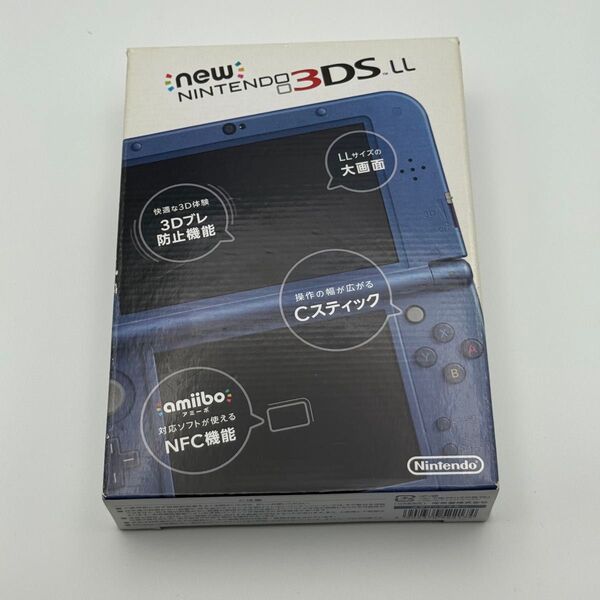 Newニンテンドー3DS LL メタリックブルー 箱付き