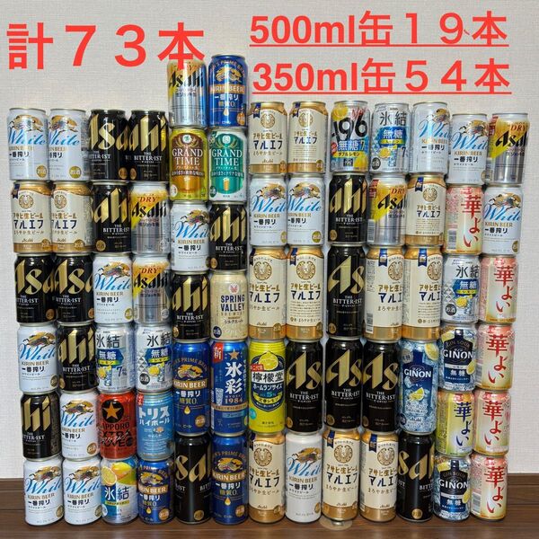 ビール お酒 飲み比べセット まとめ売り (73本)