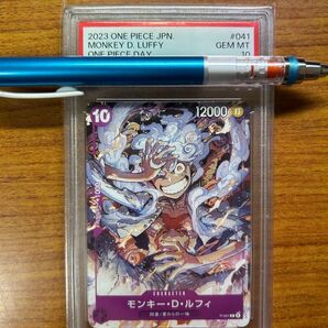 ワンピースカード ニカ プロモ P-041 psa10
