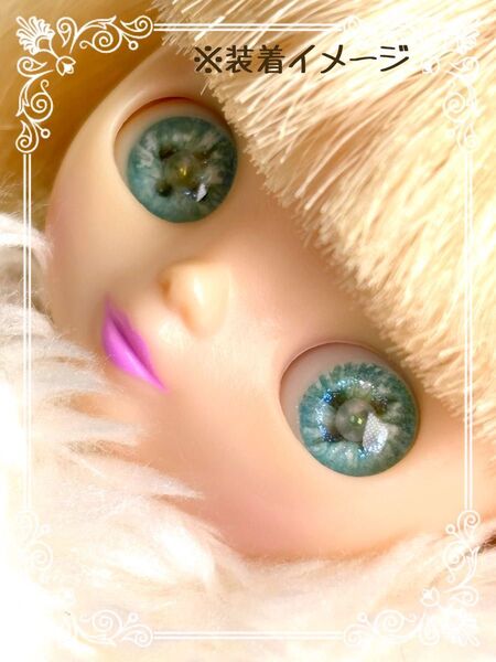【HE-NO.206】プチブライス・カプセルドール用 アイチップ 10/6mm