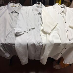 3着セット ワイシャツ 長袖1着 半袖2着