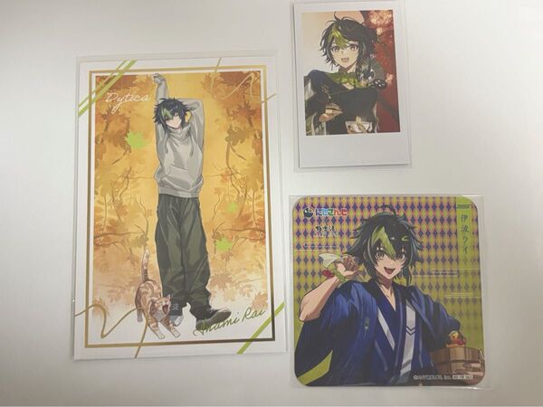 にじさんじ 伊波ライ Dytica 2周年 チェキ まねきねこ 極楽湯