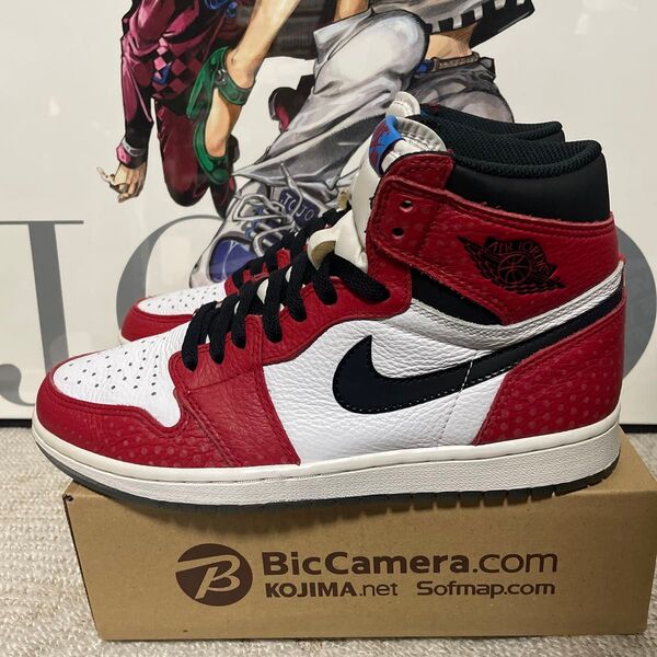 Spiderman × Nike Air Jordan 1 Origin Story スパイダーバース ナイキ ジョーダン