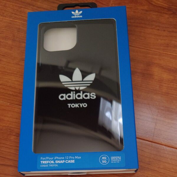 【新品・未使用】adidas TOKYO iPhone 12 Pro Max用ケース(ブラック) アディダス