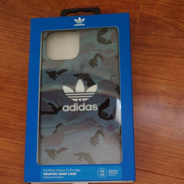 【新品・正規品】adidas iPhone 12 Pro Max用 グラフィック スナップケース(迷彩柄)