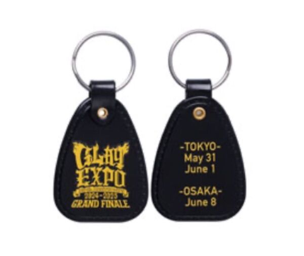 GLAY ランダムグッズ タグキーホルダー 黄色
