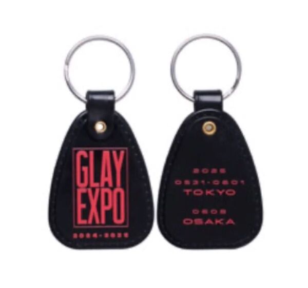 GLAY ランダムグッズ タグキーホルダー 赤 expo