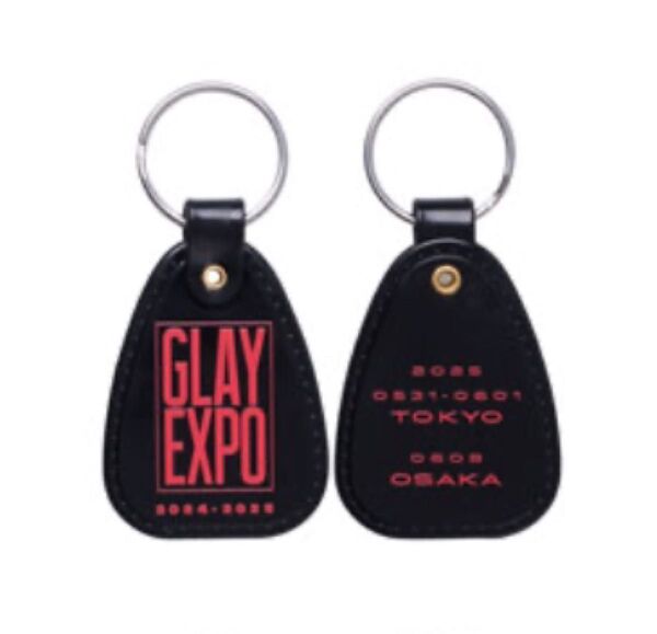 GLAY ランダムグッズ タグキーホルダー 赤