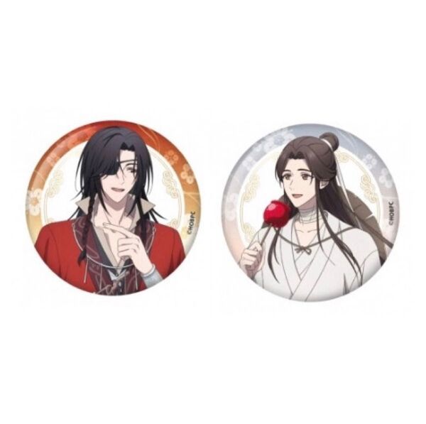 天官賜福 くじメイト 等身 缶バッジ 花城 謝憐