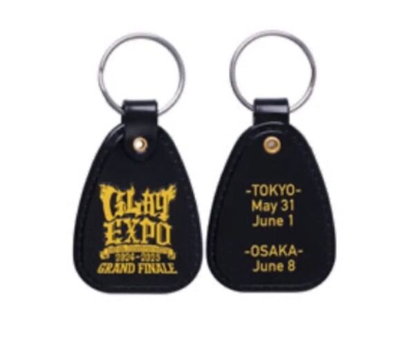 GLAY ランダムグッズ タグキーホルダー 黄色 expo