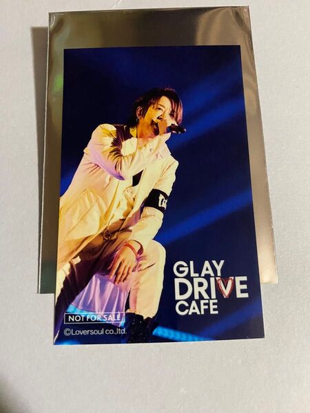 GLAY 特典 ステッカー カフェ TERU