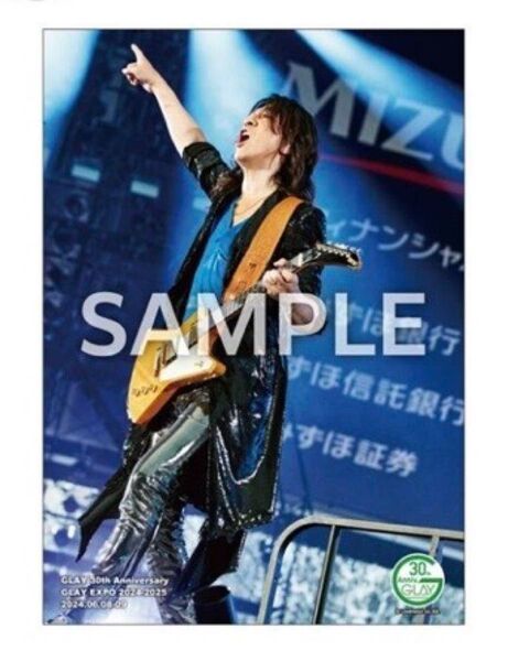GLAY エンタメくじ ローソン クリアポスター TAKURO expo