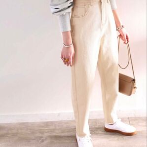 クラシカルエルフ 未使用 タグ付き ホワイトデニム ナチュラル バルーンパンツ シェフパンツ