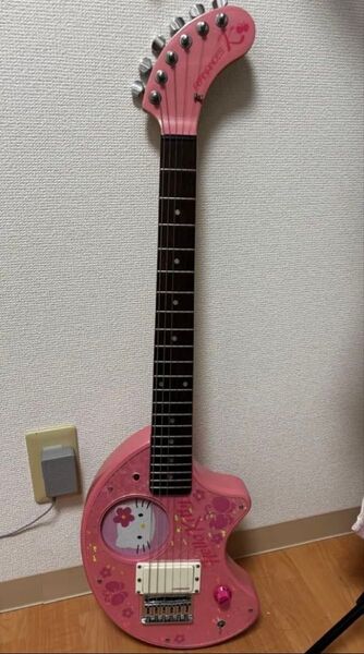 FERNANDES エレキギター ZO-3HK ハローキティ ピンク サンリオ