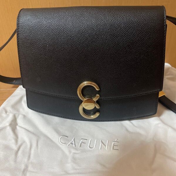 cafune ショルダーバッグ ペンデュラム 黒 カフネ