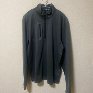 RLX RALPH LAUREN ハーフジップシャツ グレー