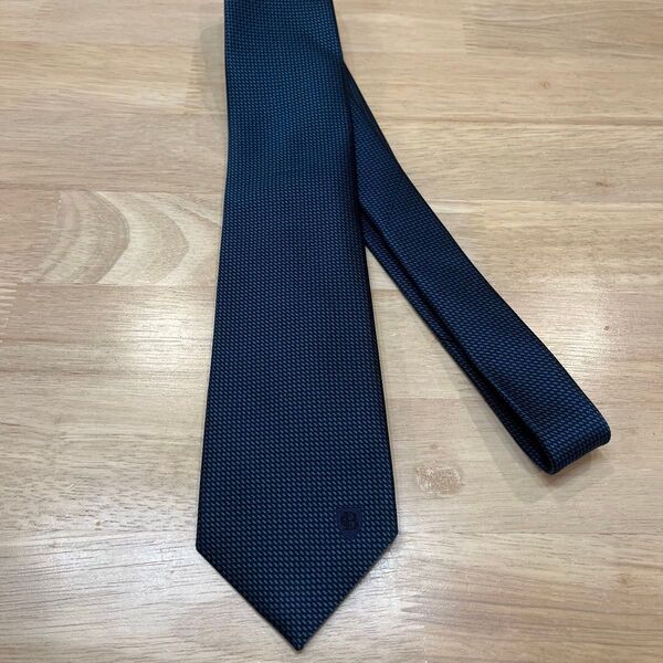 【極美品】BLACK LAVEL CRESTBLIDGE ブラックレーベル ネクタイ 青色