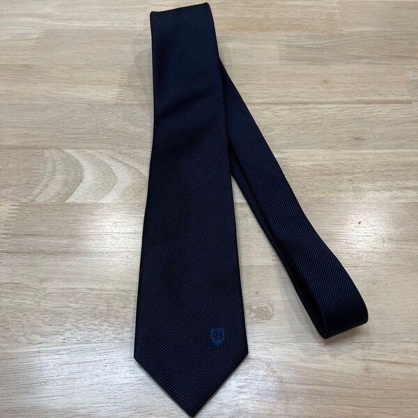 【極美品】BLACK LAVEL CRESTBLIGHE ブラックレーベル クレストブリッジ ネクタイ 黒色