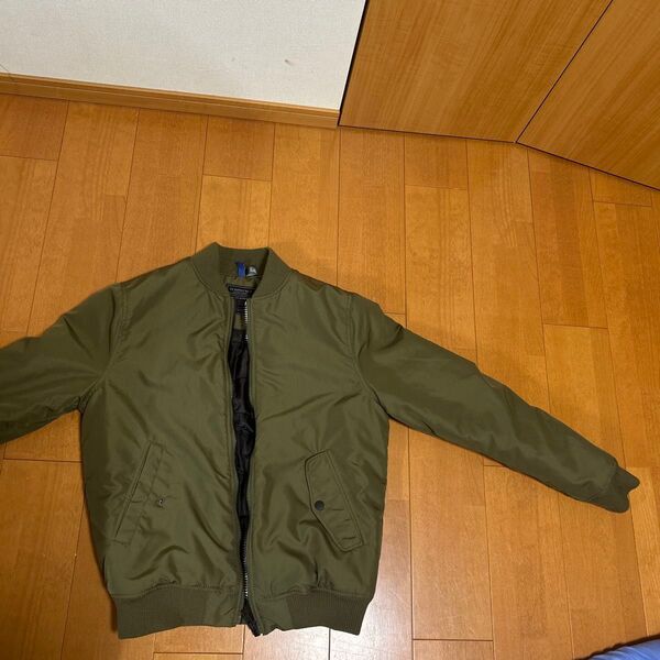 H&M MA-1 ブルゾン カーキ Sサイズ メンズ