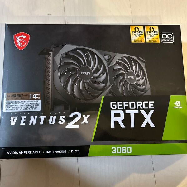 GeForce RTX 3060 VENTUS 2X 12G OC