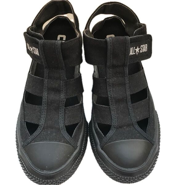converse All ★STAR ブラック サンダルスニーカー コンバースオールスター 22.5㎝
